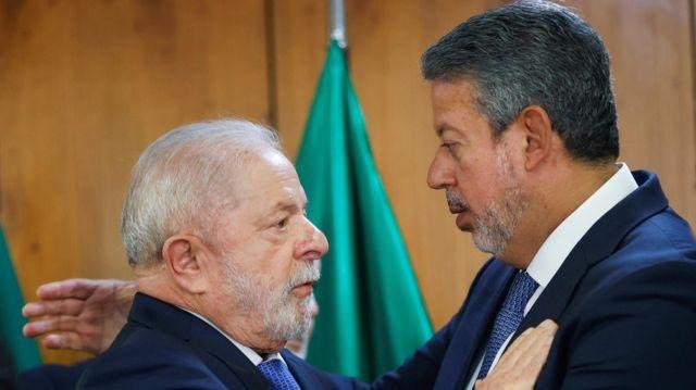 Lula e Arthur Lira