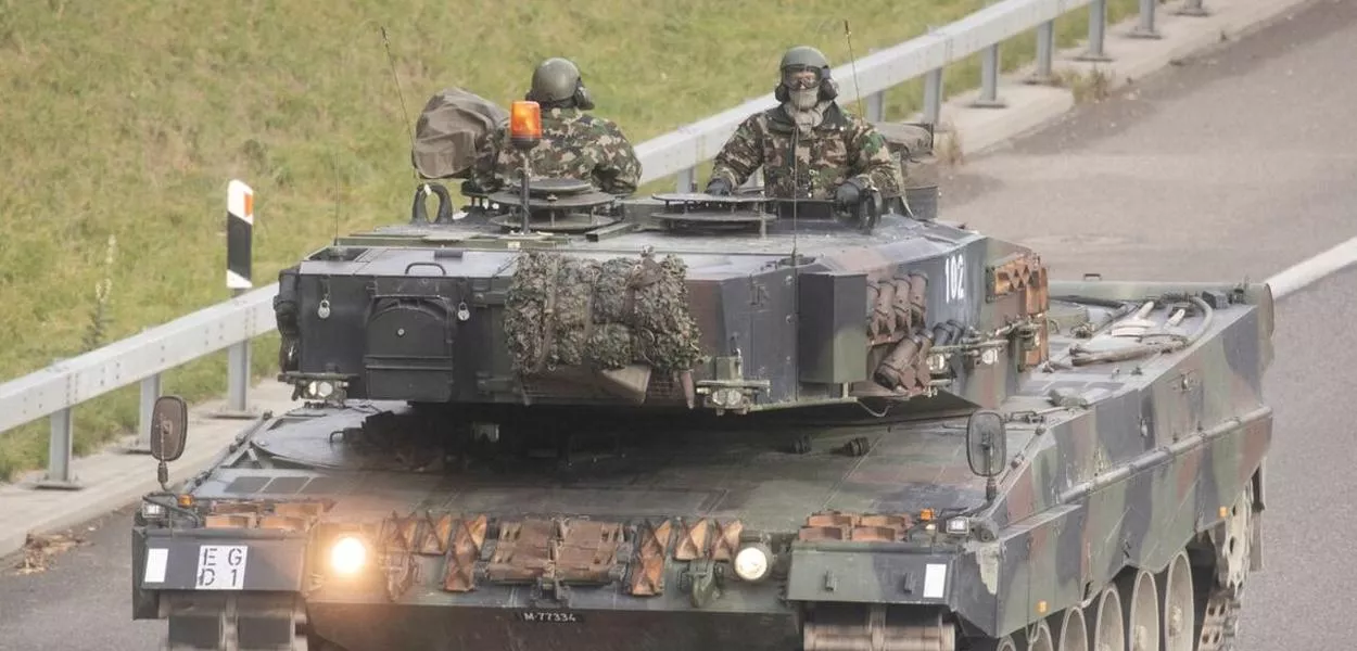 Tanque Leopard (Foto: Reuters)